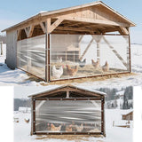 Transparent tarpaulin with eyelets, transparent tarpaulin for outdoor use, waterproof film, woven tarpaulin, canvas, awning, durable, weatherproof, multifunctional tarpaulin 2 x 3m