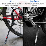 Bicycle stand - Adjustable bicycle stand - Bicycle support - Suitable for wheels from 24 to 29 inches - Top-Down View