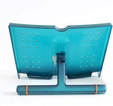 Reading rack - Green 180 degree adjustable portable reading rack/bookshelf/document rack - Front View