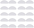 Nose pads for glasses 20 pairs – transparent 15x7x1mm