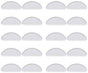 Nose pads for glasses 20 pairs – transparent 15x7x1mm