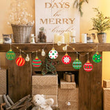 Christmas Decorations - Ornaments - DIY - Christmas Gifts - Wooden Christmas Decorations - Party Decorations - Side View