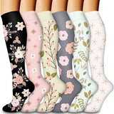 pairs - Women's cycling compression socks - Leg support socks - Suitable for running and sports - S/M