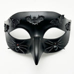 Hell's Messenger Mask - Halloween - Rave Party - Dance - Adult Performance - Costume Prop - 5-Pack