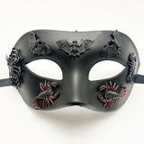 Hell's Messenger Mask - Halloween - Rave Party - Dance - Adult Performance - Costume Prop - 5-Pack - Side View