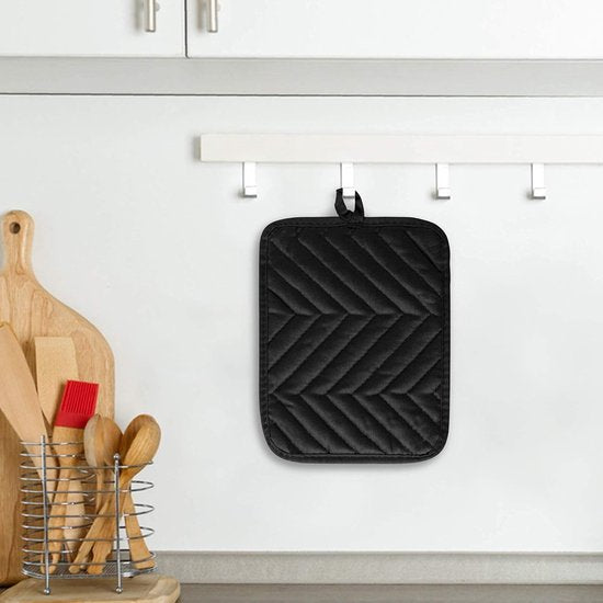 Heat Insulating Mat Set (4 pcs) - Placemats - Coasters - Thick Heat Insulating Gloves - Kitchen Tools for Baking