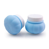 Silicone Cream Travel Jar - Leakproof & Reusable - Compact - Top-Down View