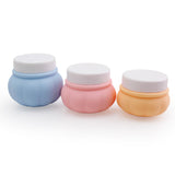 Silicone Cream Travel Jar - Leakproof & Reusable - Compact - 45-Degree Angle