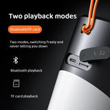 Bluetooth Speaker with LED Mood Lighting – 360° Sound & Light - 45-Degree Angle