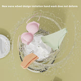 Portable Washing Machine - Cordless - Rechargeable - For Delicate Underwear - Compact - Top-Down View