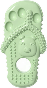 Dog Toothbrush-Chew Toy-Cleaning Teeth-Green+Pink