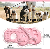 Dog Toothbrush-Chew Toy-Cleaning Teeth-Green+Pink