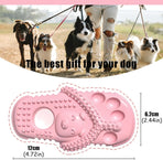Dog Toothbrush-Chew Toy-Cleaning Teeth-Green+Pink