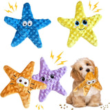 Unfilled dog toy - squeaky - small to medium dogs - 4 pcs