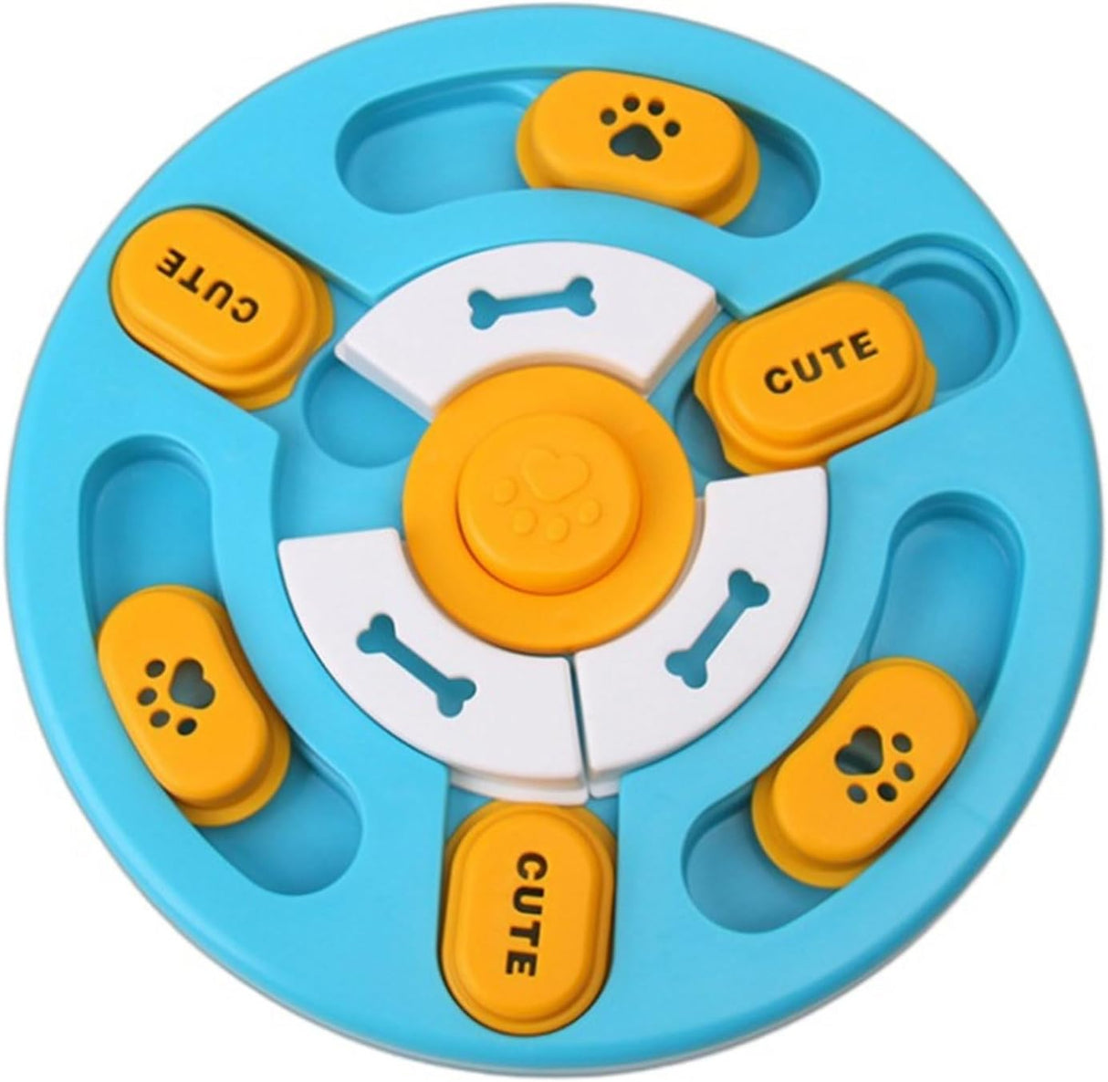 Dog Toys - Educational Toys - Treat Dispenser - Blue - 1pc