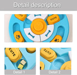 Dog Toys - Educational Toys - Treat Dispenser - Blue - 1pc - Front View