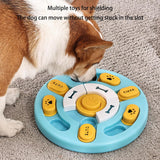 Dog Toys - Educational Toys - Treat Dispenser - Blue - 1pc - Side View