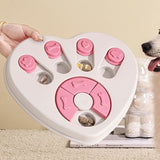 Dog Bowl - Slow Food Bowl - Educational Game - Interactive Toy - 1pc - Top-Down View