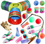 Tunnel toy - Cat maze - 3-way Y-shape - 22 pieces - Multifunctional