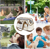 Cat Cage - Portable - For Pets up to 4.5 kg - Bread - 1 pc - 45-Degree Angle
