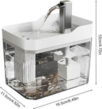 Pet Drinking Fountain - Large Capacity - Removable - 1pc