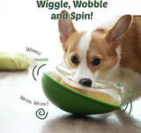 Dog Toy - Leak-Proof - Shake - Avocado - 1pc - Side View