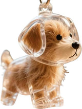 Keychain - Dog Hair Collection - Memory Capsule Pendant - DIY-1pc
