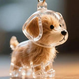 Keychain - Dog Hair Collection - Memory Capsule Pendant - DIY-1pc