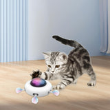 Cat toy - UFO - Smart cat toy - Small cat - 1 pc - Side View
