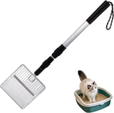 Cat Litter Scoop - Retractable - Metal - Portable - Multifunctional - 1st