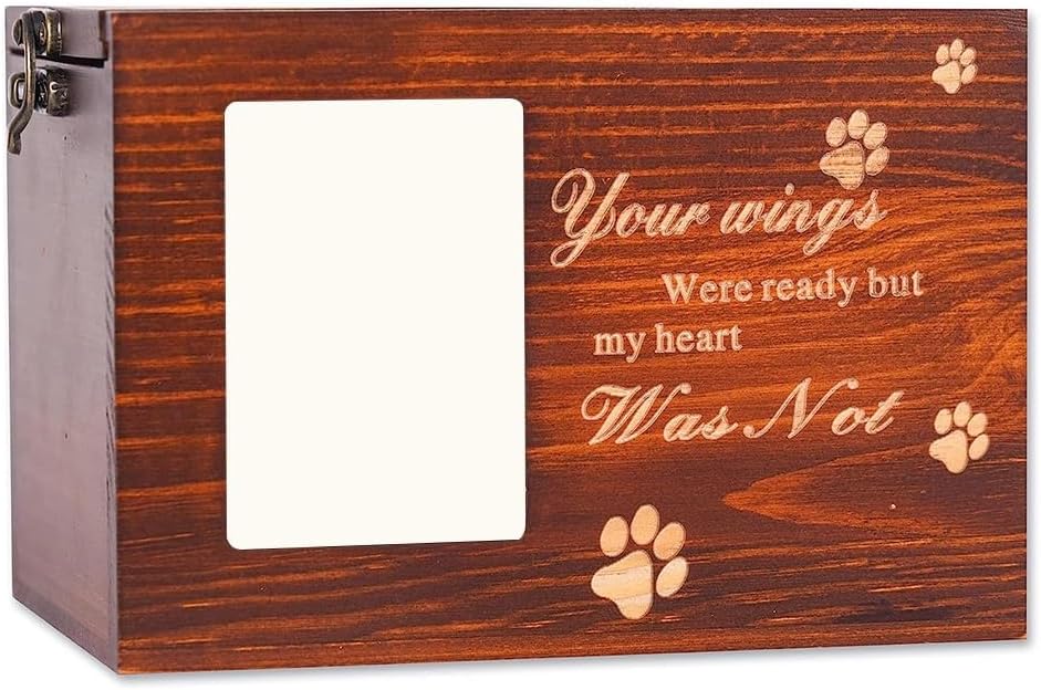 Pet Urn - Keepsake - Wooden Frame - 1pc