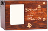 Pet Urn - Keepsake - Wooden Frame - 1pc
