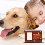Pet Urn - Keepsake - Wooden Frame - 1pc - Side View