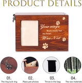 Pet Urn - Keepsake - Wooden Frame - 1pc