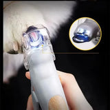 Pet Nail Clippers with LED Light - Cleaning - Orange - 1pc