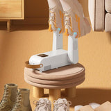 Shoe dryer - Multifunctional - Quick drying and odor removing - Suitable for ski boots, work boots and hats - Portable - Timer - 1 pack - Top-Down View