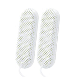 Shoe dryer - Fast drying and odor removing - White - Purple light - Timer - 1 pack