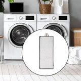 3 Pack Mesh Laundry Bags with Snap Closure, Delicate Wash Bags for Bras, Lingerie and Travel Storage, White - Front View
