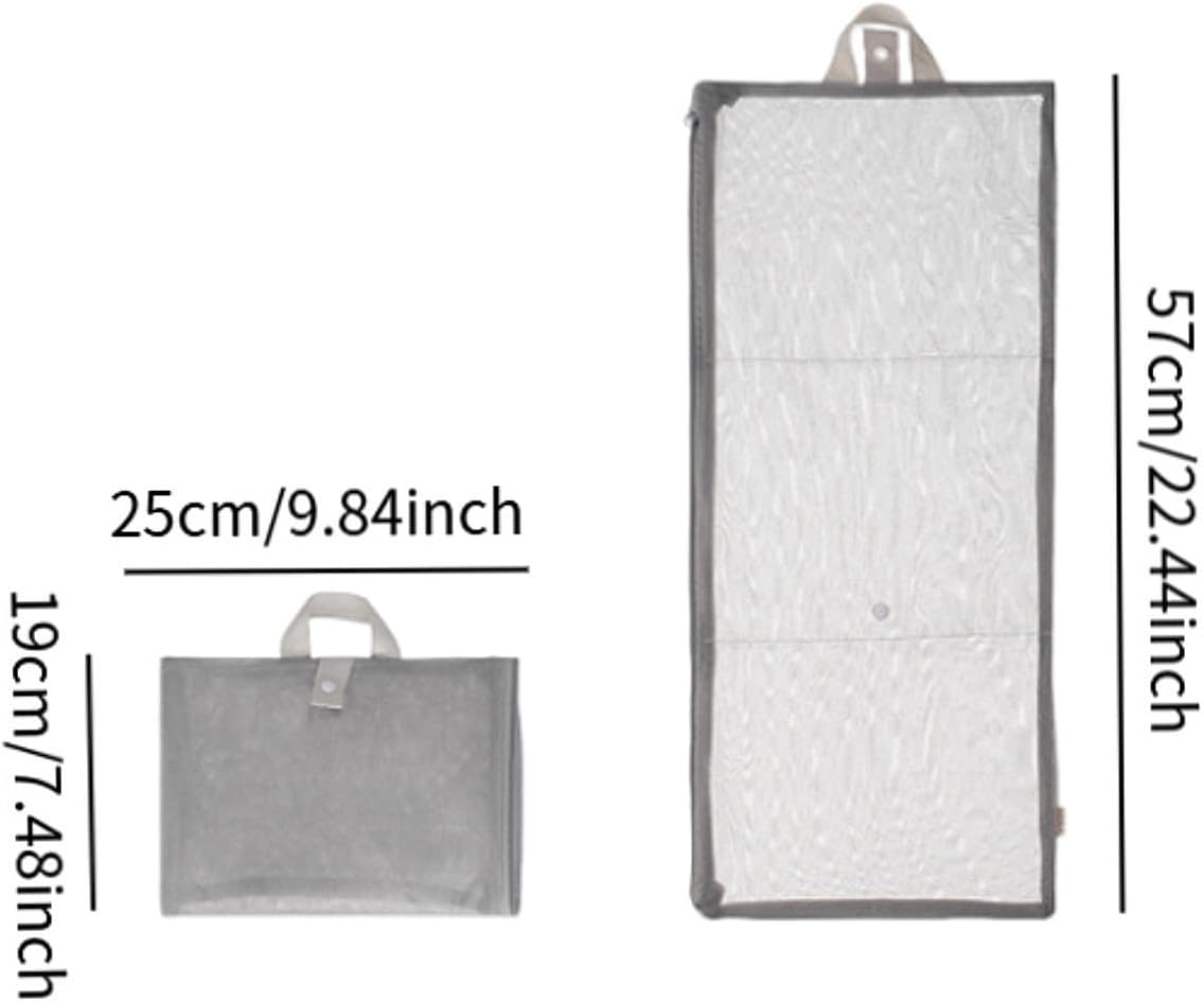 3 Pack Mesh Laundry Bags with Snap Closure, Delicate Wash Bags for Bras, Lingerie and Travel Storage, White