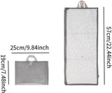 3 Pack Mesh Laundry Bags with Snap Closure, Delicate Wash Bags for Bras, Lingerie and Travel Storage, White - Side View