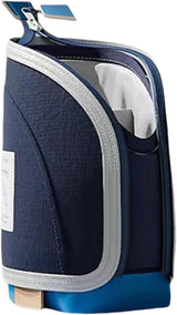 Telescopic Pen Holder - Large Capacity - Dark Blue - 1 Pack - Top-Down View
