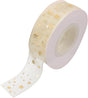 Gift ribbon - Mesh wrapping tape - Star pattern - 9 meters - 1 pack
