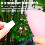 Self-watering planter. Watering devices for plants. Watering bulbs for plants. 4 plant watering bulbs. Green, cactus-shaped, self-watering bulbs, medium-sized. Gifts for plant lovers.