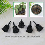 50 pcs Fertilizer Basket with Lid, Fertilizer Box for Bonsai, Fertilizer Applicator, Makes Plant Care Easier and More Convenient