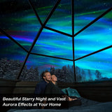 Aurora Lights Projector, Northern Lights Projector with Remote Control, Night Light Projector for Adults, for Game Room/Bedroom/Ceiling/Party