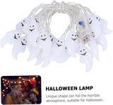 pc. LED Ghost String Light for Halloween Lights, USB Powered, Flashing Modes, Decorative Lighting for Home Parties and Events - Side View