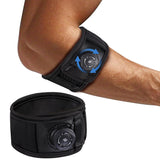Elbow Support - Adjustable Tennis Elbow Brace - For Tendinitis - Black Universal Size