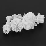 Cake Decorating Flower Pattern Fondant Cutter DIY Baking Tools for Kitchen Supplies - Side View