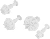 Cake Decorating Flower Pattern Fondant Cutter DIY Baking Tools for Kitchen Supplies - Top-Down View