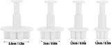 Cake Decorating Flower Pattern Fondant Cutter DIY Baking Tools for Kitchen Supplies - 45-Degree Angle